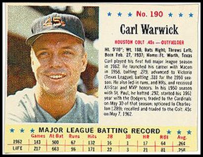 190 Carl Warwick